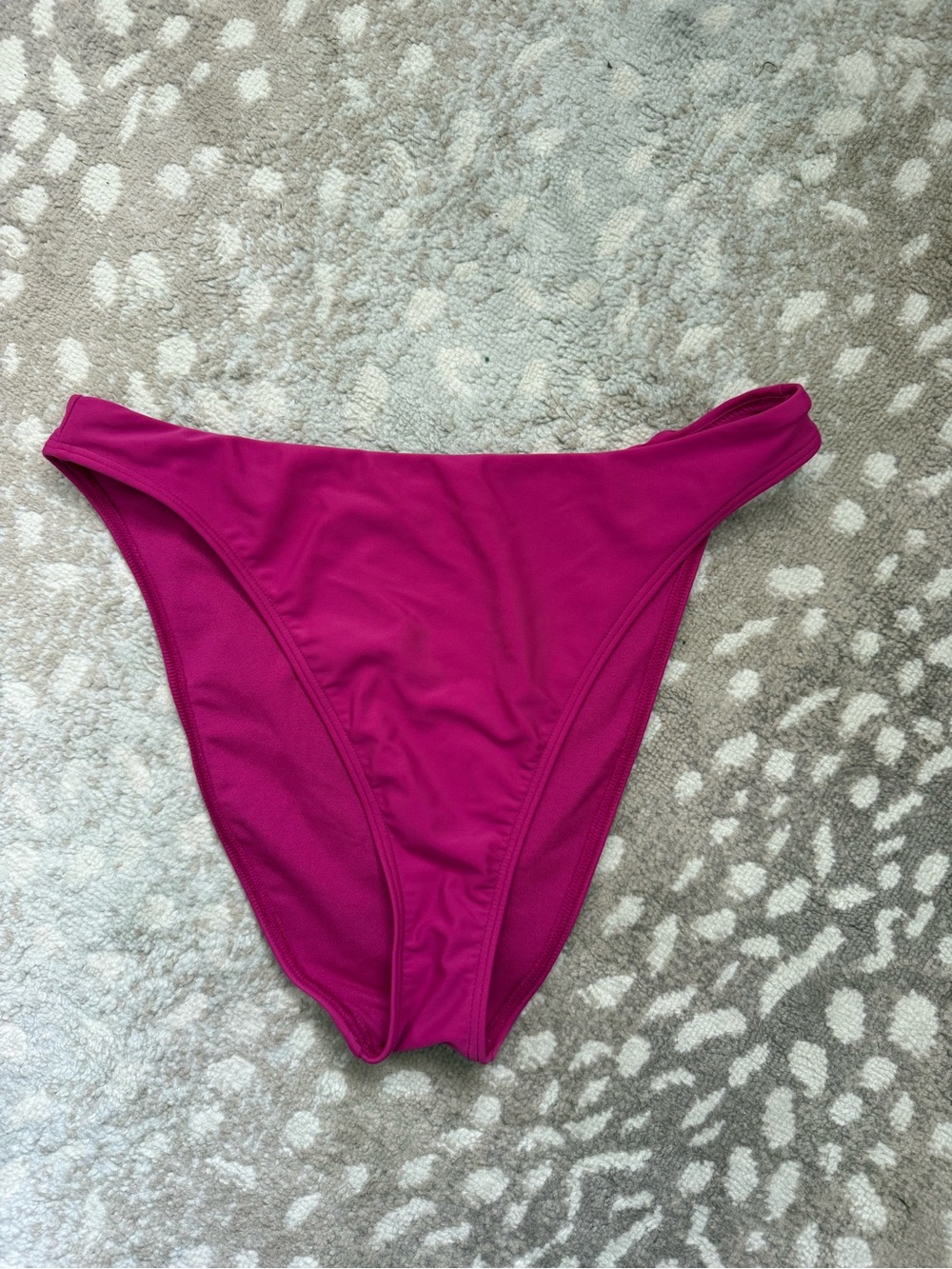 NWOT Abercrombie Women’s High-Cut Bikini Bottom - Magenta (MATCHING TOP LISTED)